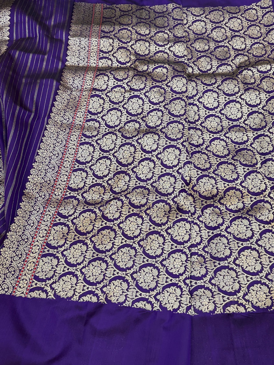 Handwoven Ektara Pure Silk Saree