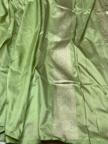 Banarasi Minakari Pure Silk Brocade Saree