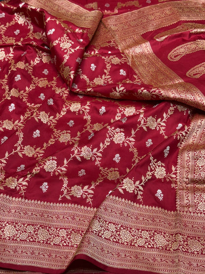 Handwoven Pure Banarasi Silk Saree