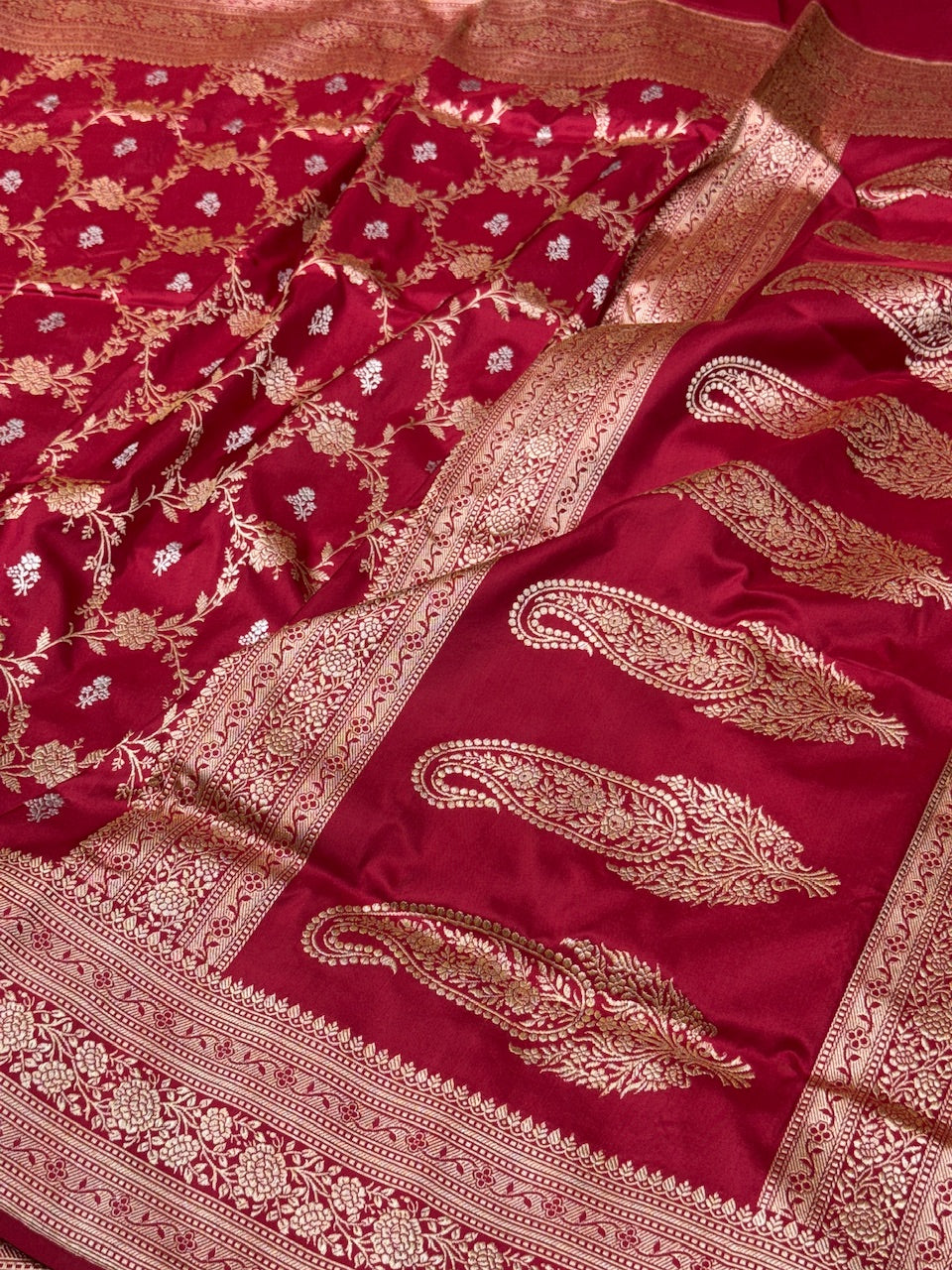 Handwoven Pure Banarasi Silk Saree
