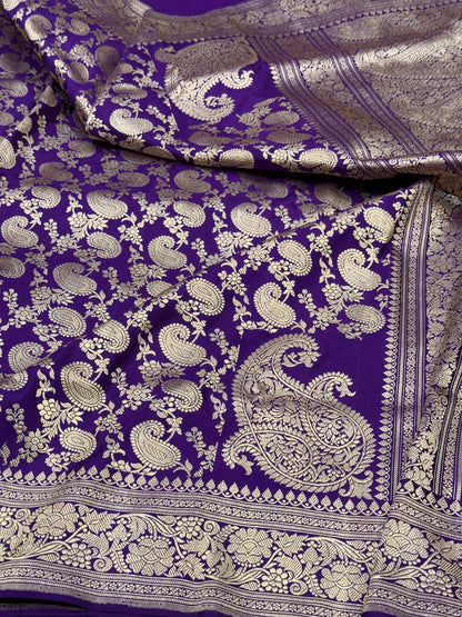 Handwoven Pure Banarasi Silk Saree