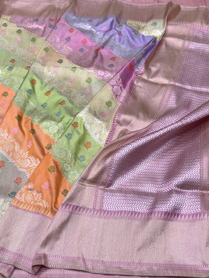 Rangkaat Handwoven Pure Banarasi Saree