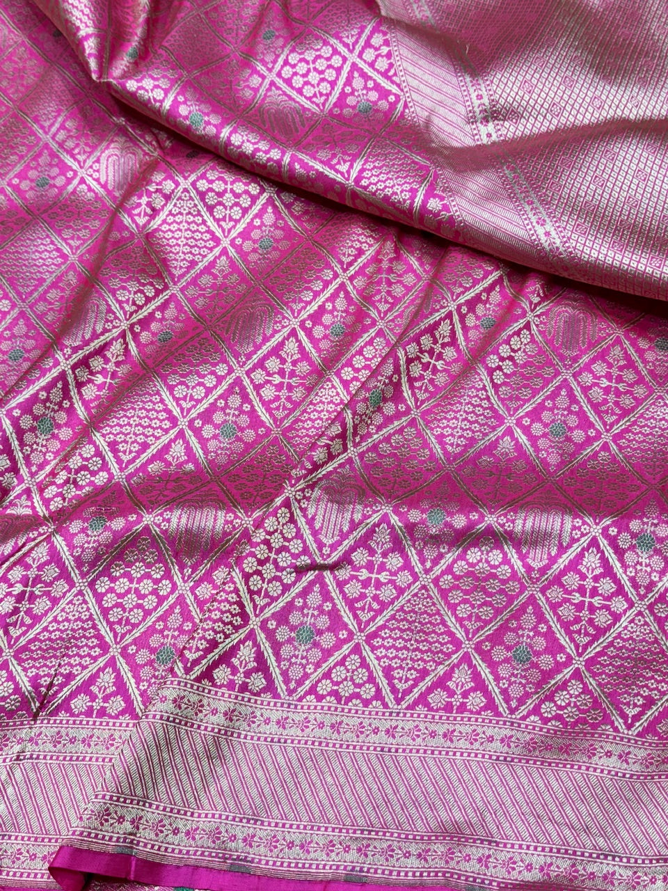 Banarasi Minakari Pure Silk Brocade Saree