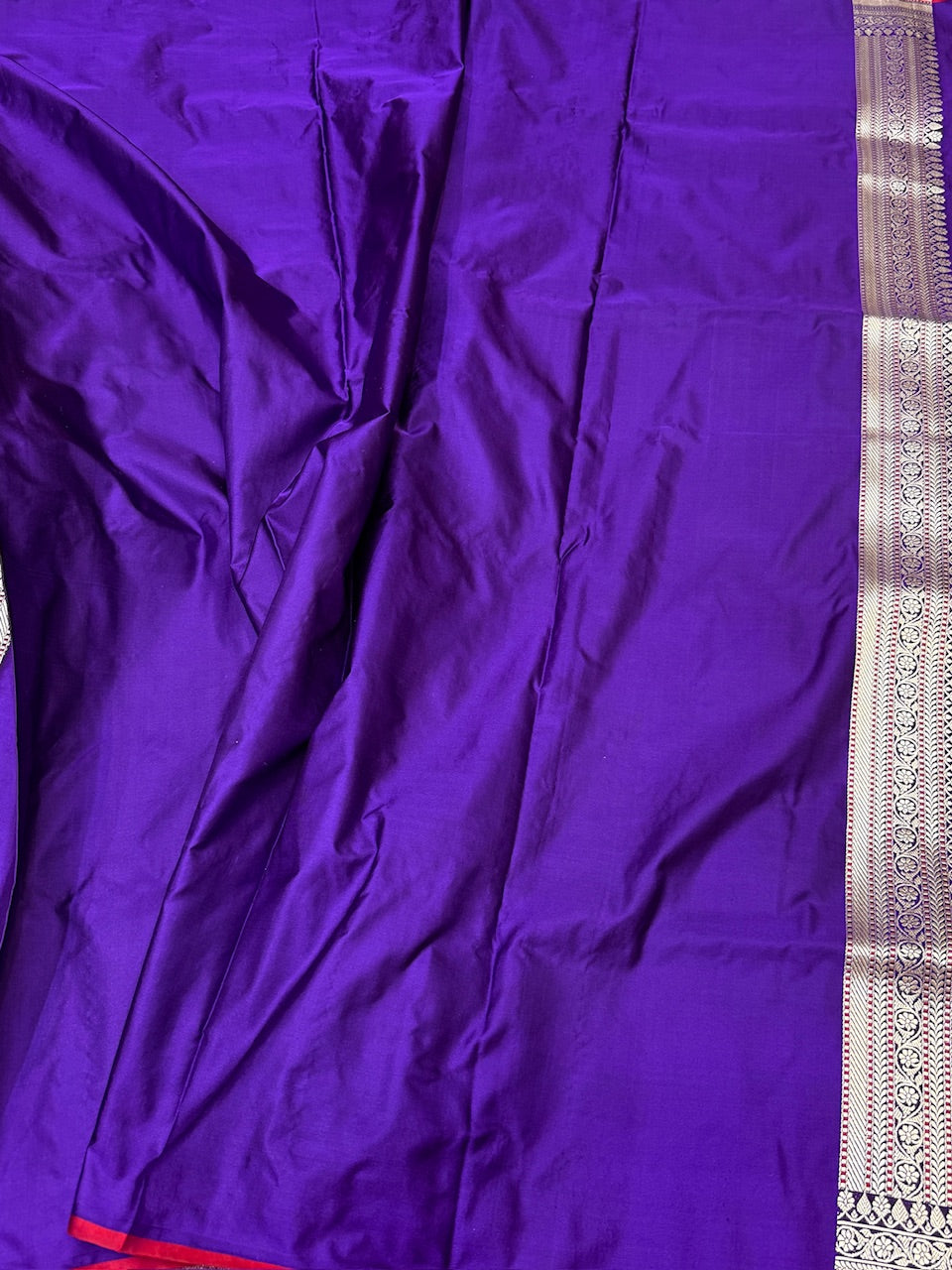 Handwoven Pure Banarasi Satin Silk Saree