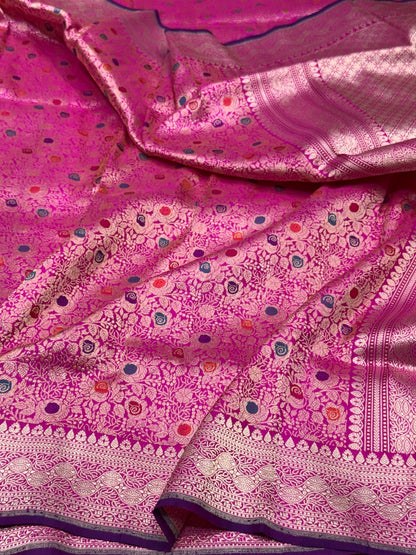 Handwoven Banarasi Pure Silk Brocade Saree