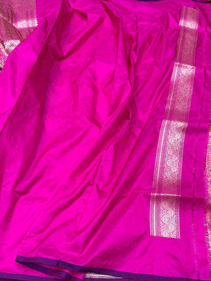 Handwoven Banarasi Pure Silk Brocade Saree