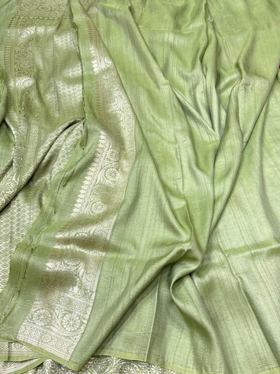 Banarasi Pure Tussar Georgette Saree