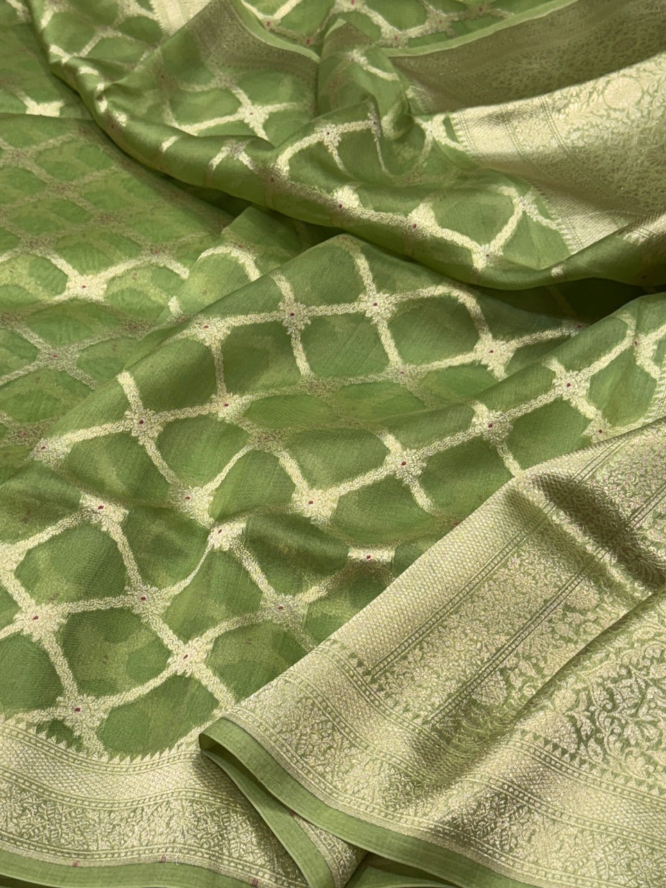 Banarasi Pure Organza Silk Saree