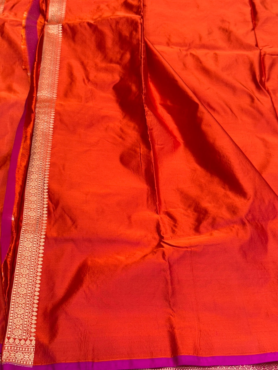 Handwoven Banarasi Satin Tanchoi Silk Saree