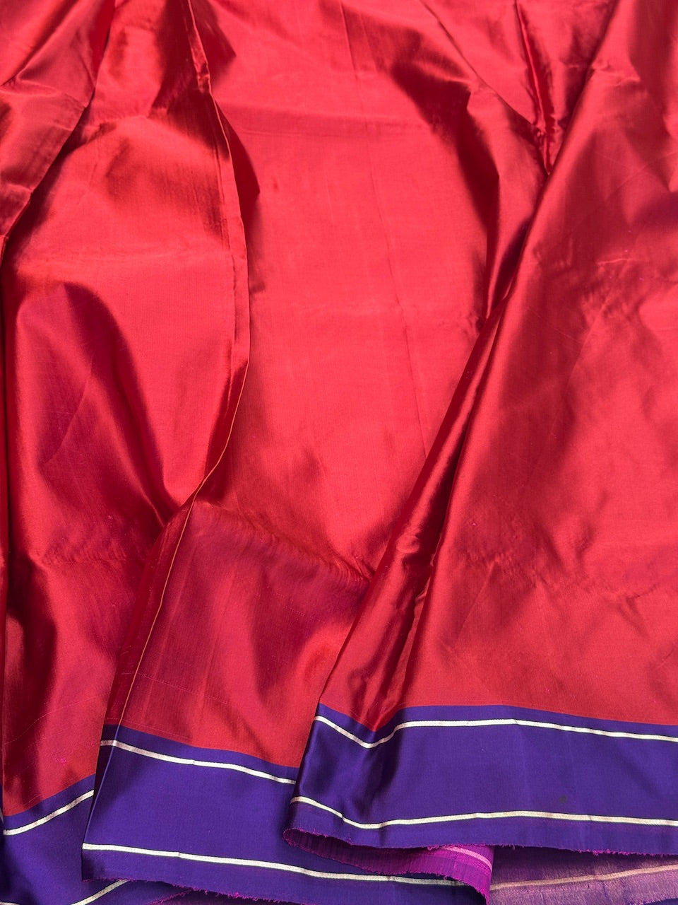 Handwoven Pure Banarasi Satin Tanchoi Silk Saree