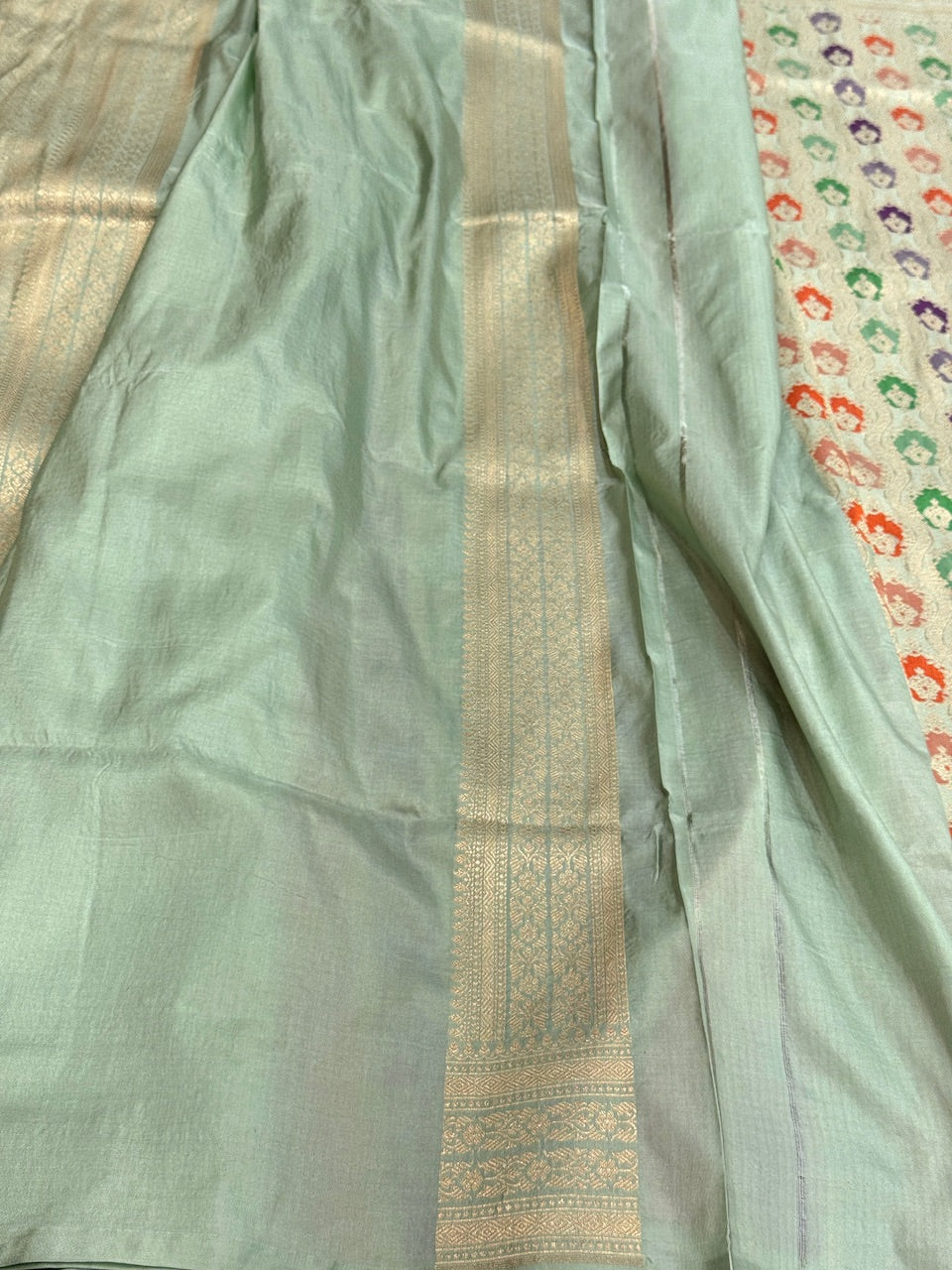 Banarasi Minakari Pure Silk Brocade Saree