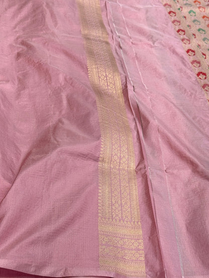 Banarasi Minakari Pure Silk Brocade Saree