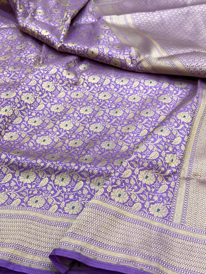 Banarasi Minakari Pure Silk Brocade Saree