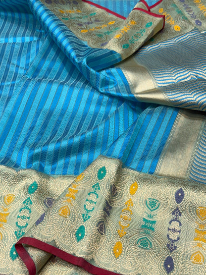 Handwoven Banarasi Pure Organza Saree