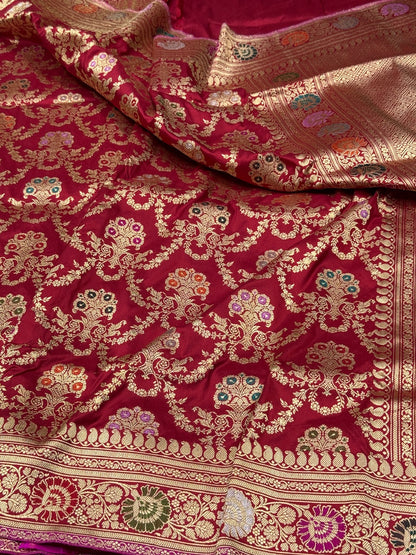 Handwoven Banarasi Pure Silk Saree