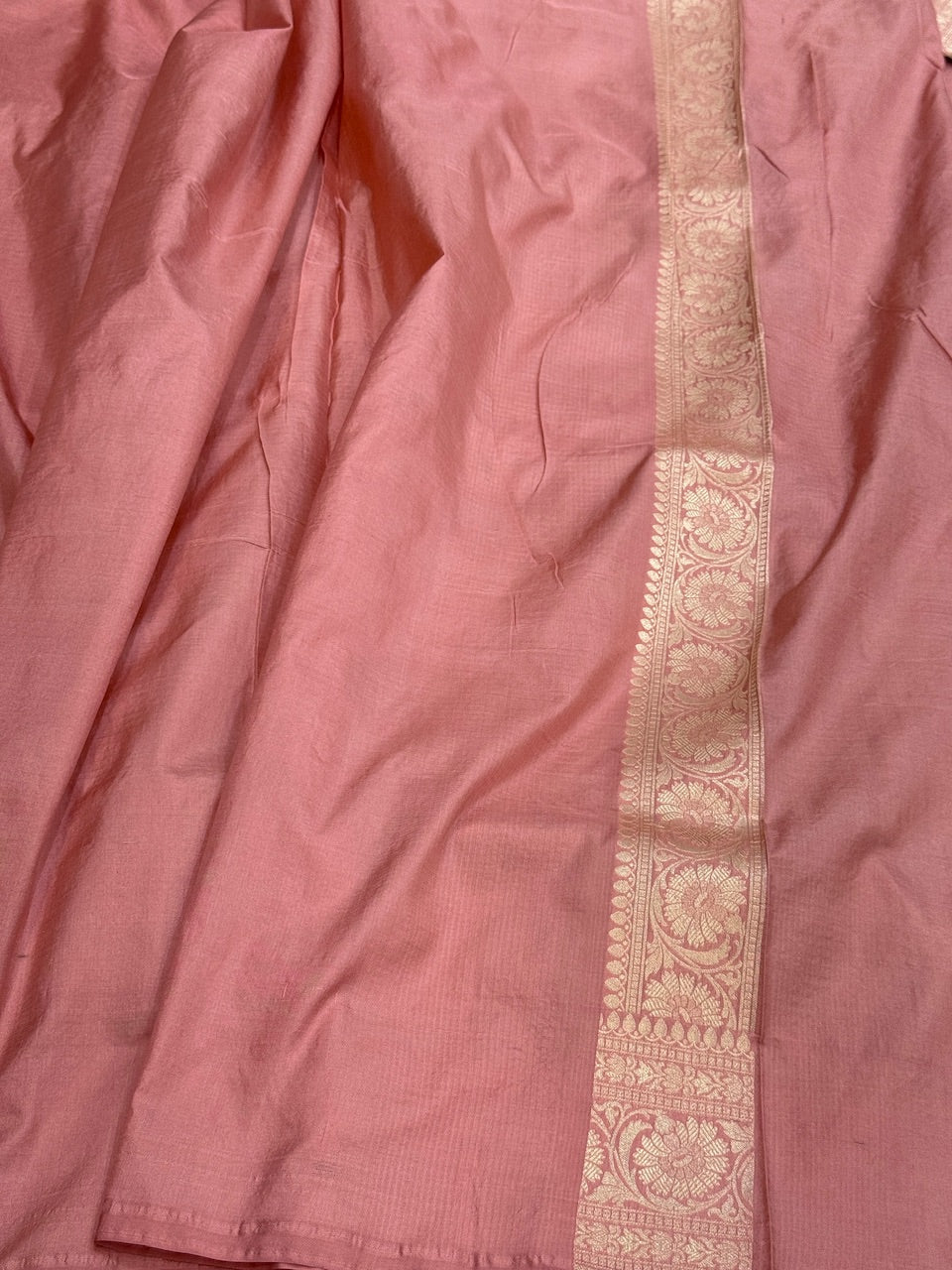 Purple Banarasi Pure Silk Saree
