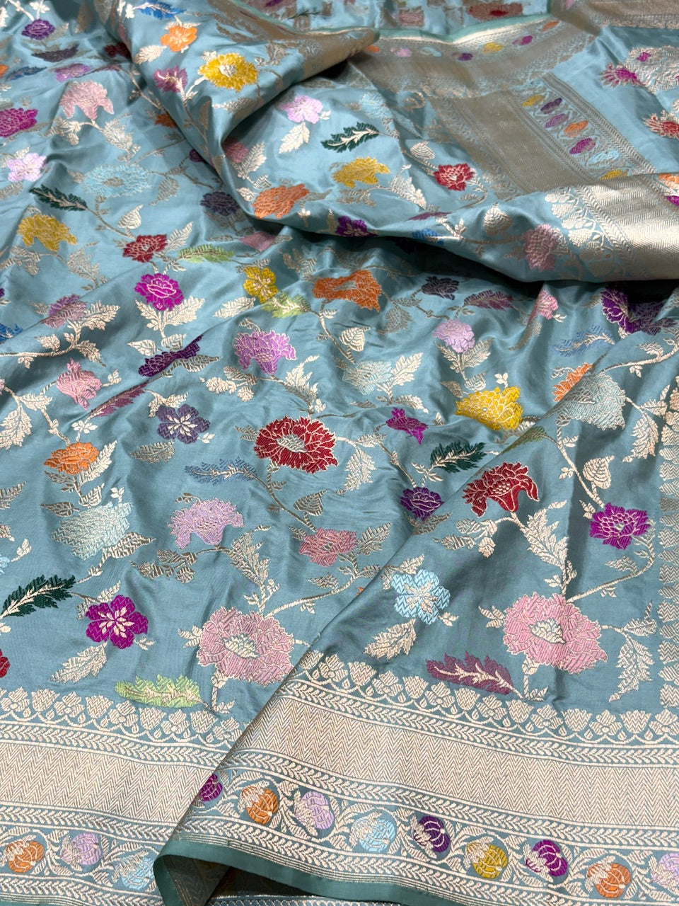 Handwoven Pure Banarasi Silk Saree