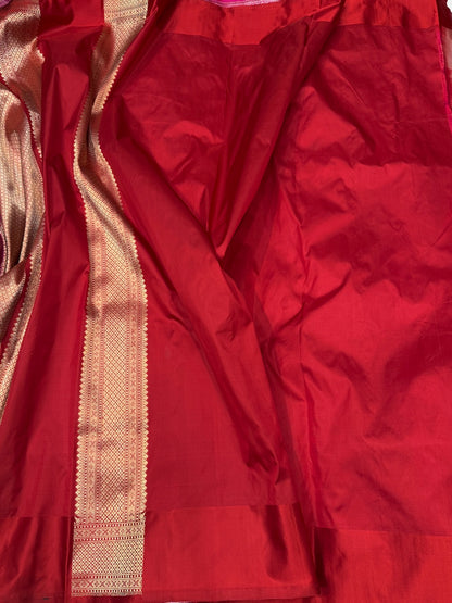 Handwoven Banarasi Brocade Saree