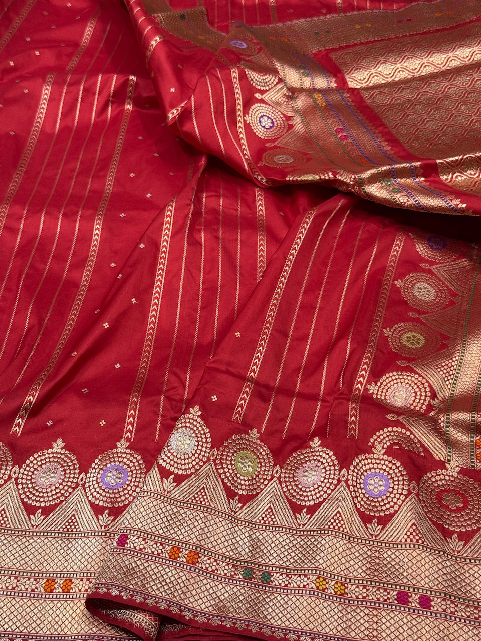 Handwoven Pure Katan Silk Saree
