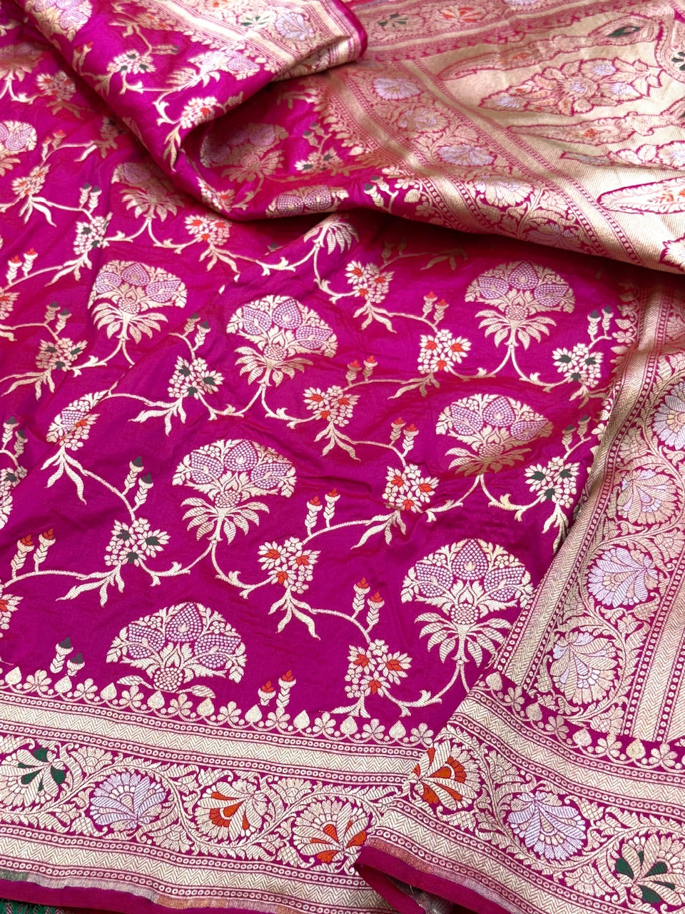 Minakari Pure Silk Saree