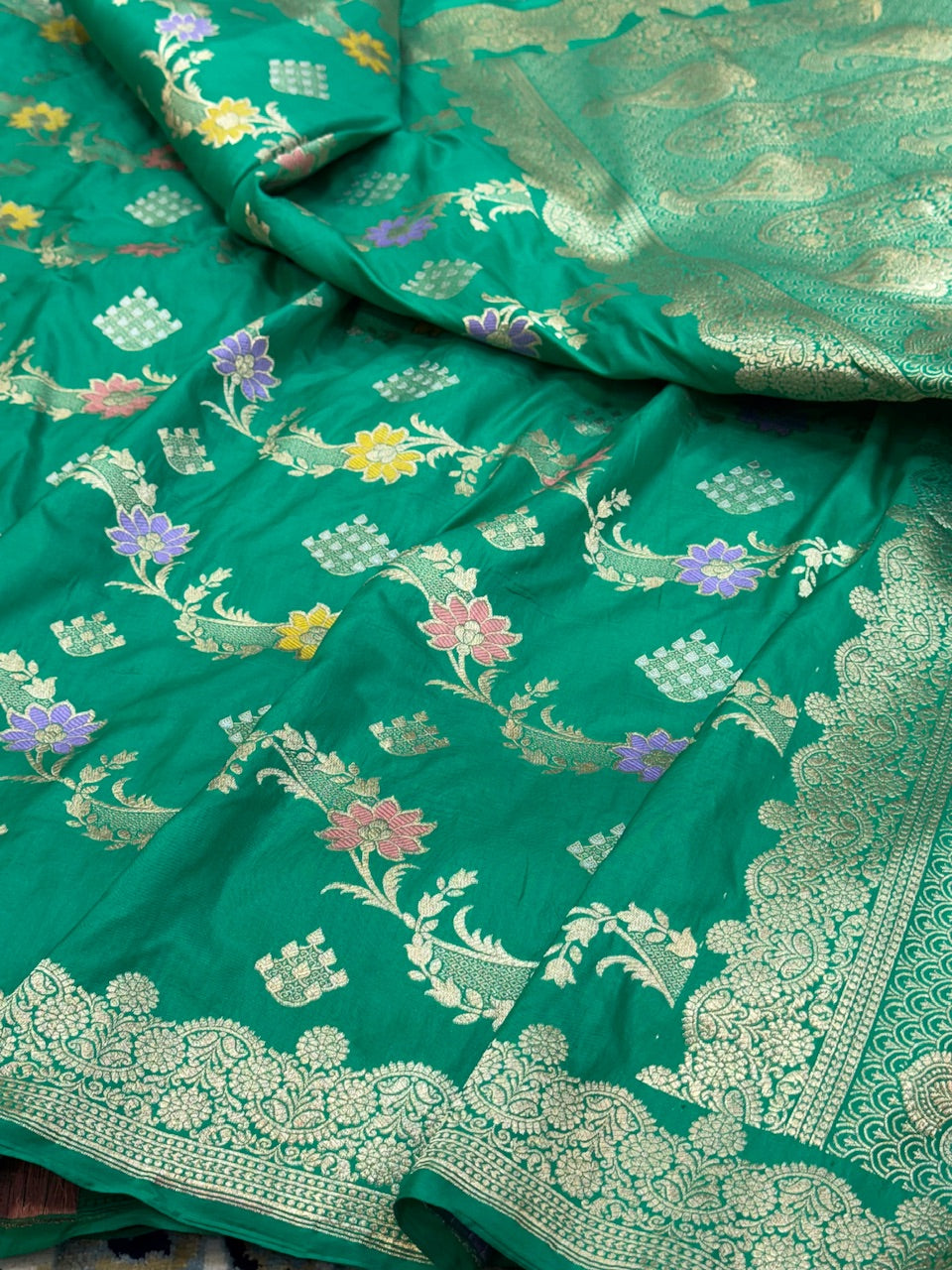Banarasi Minakari Pure Silk Saree