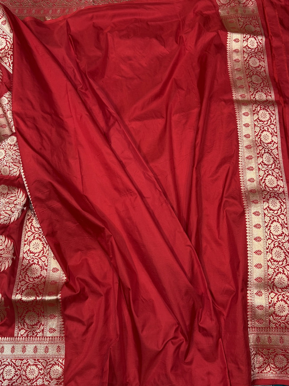 Banarasi Pure Katan Silk Saree | Pure Silk | Cutwork Technique | Banarasi Katan Silk Saree