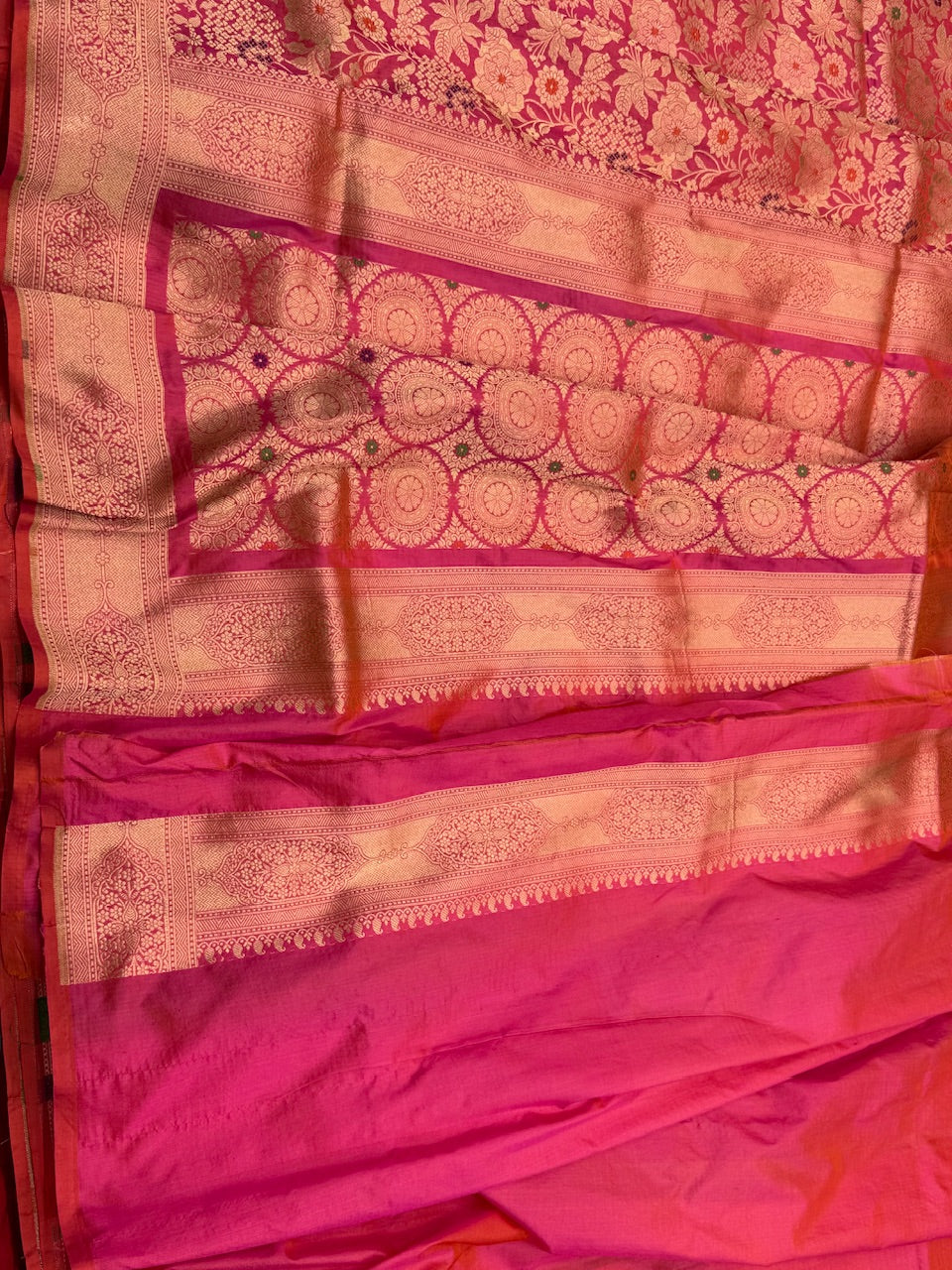 Banarasi Minakari Pure Katan Silk Brocade Saree