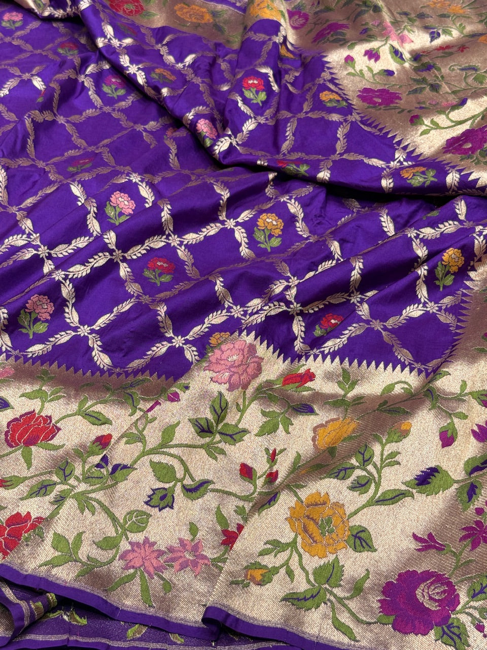 Banarasi Paithni Pure Silk Saree