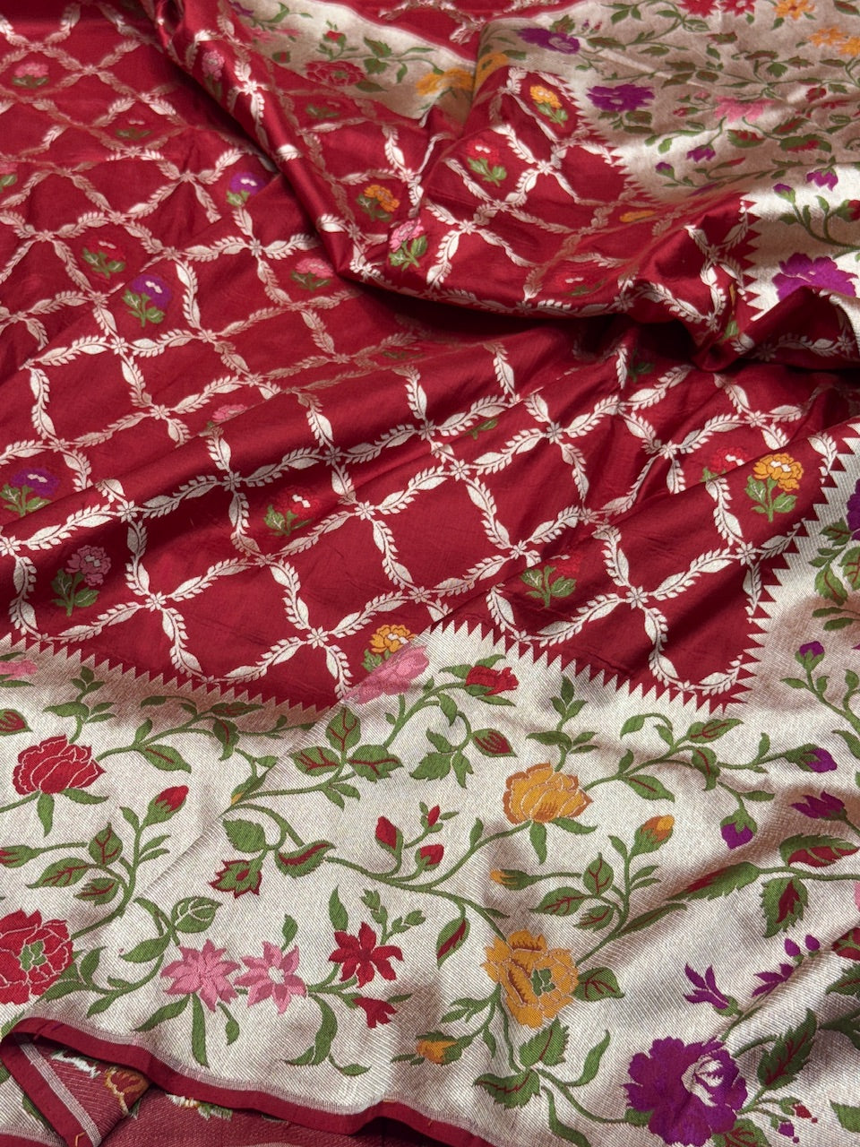 Banarasi Paithni Pure Silk Saree