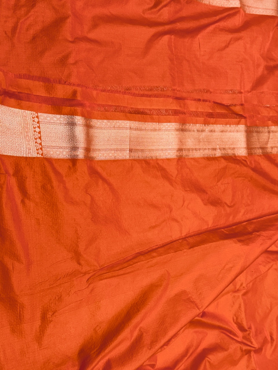Banarasi Pure Silk Brocade Saree – Luxurious Katan Silk with Intricate Brocade Weave