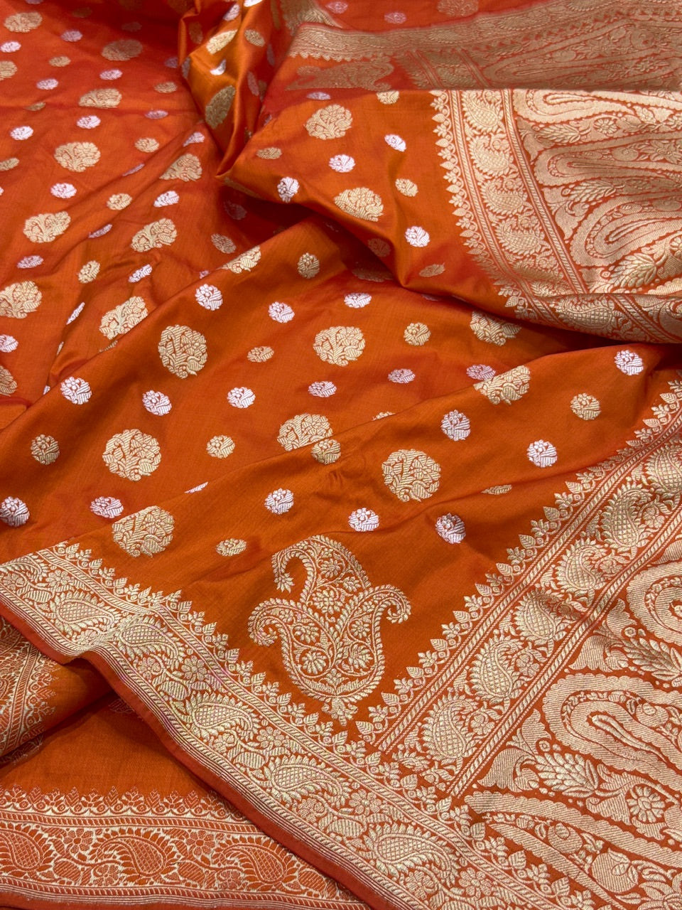 Handwoven Pure Banarasi Silk Saree
