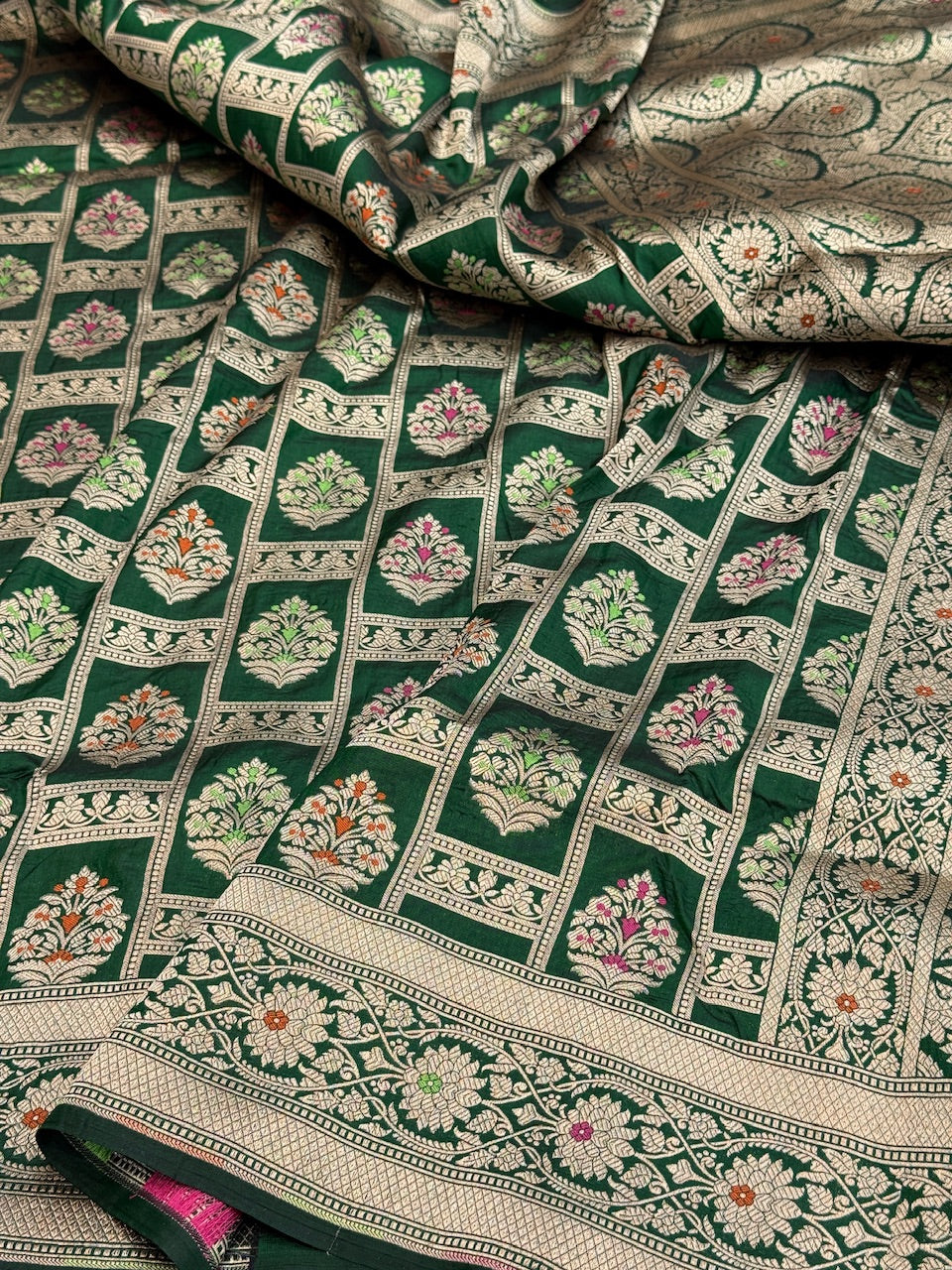 Banarasi Minakari Pure Silk Saree
