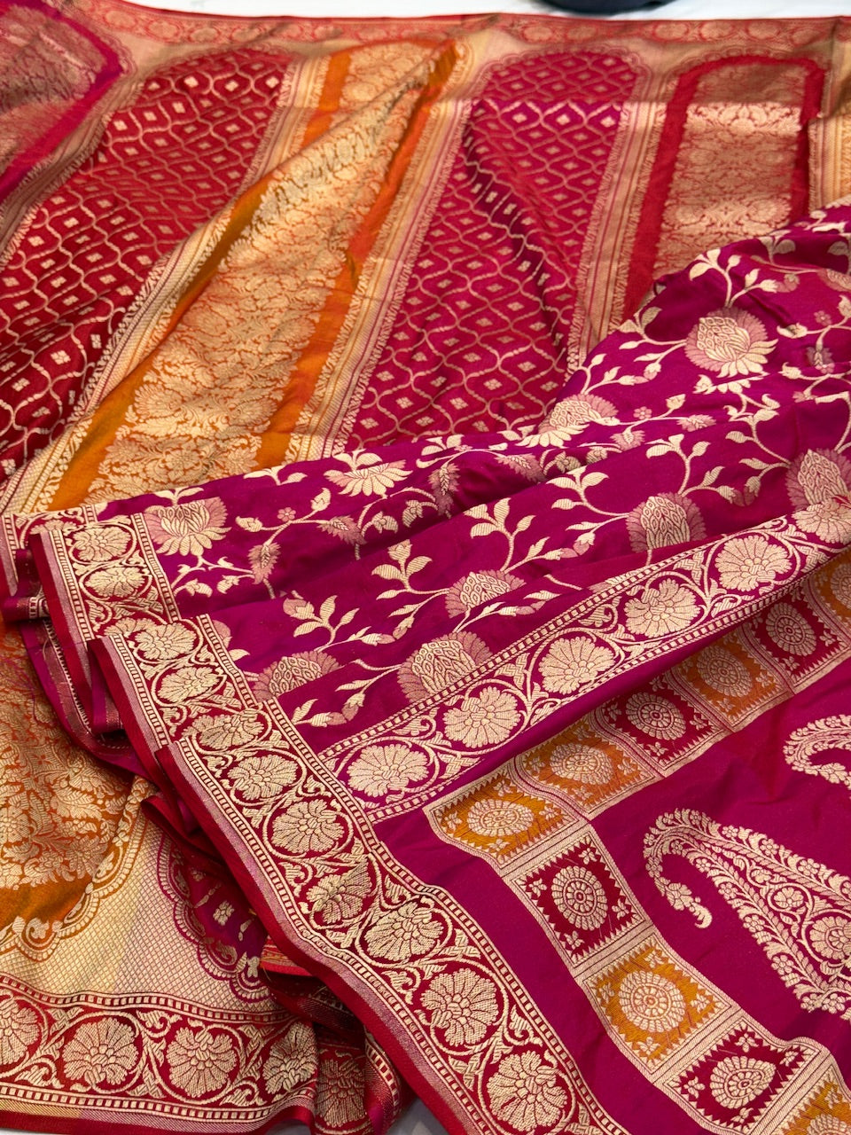 Rangkaat Pure Banarasi Saree