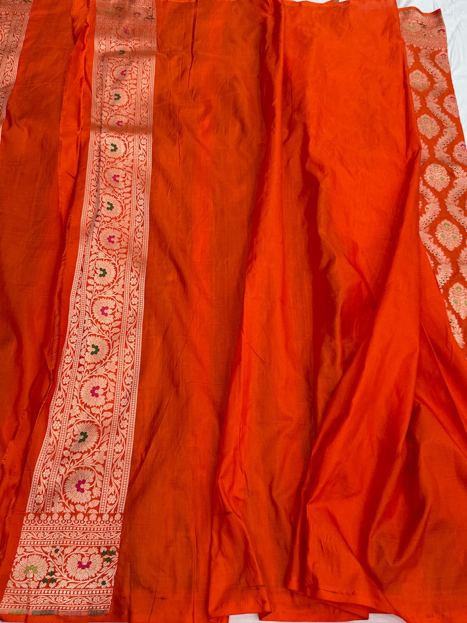 Banarasi Minakari Pure Katan Silk Saree | Pure Silk | Minakari Work | Cutwork Technique | Banarasi Katan Silk Saree