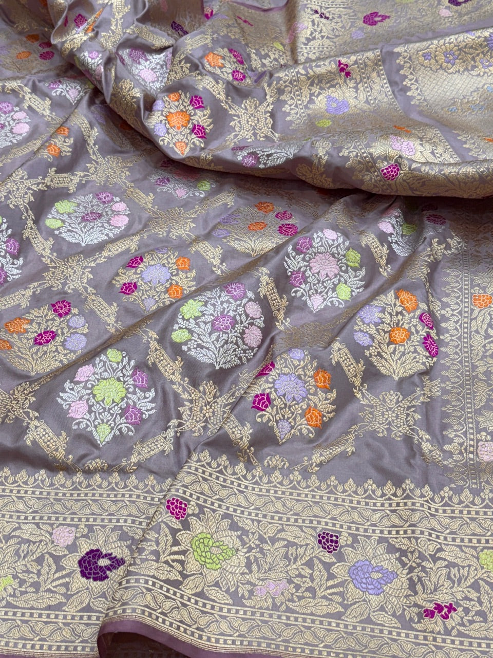 Handwoven Pure Banarasi Silk Saree