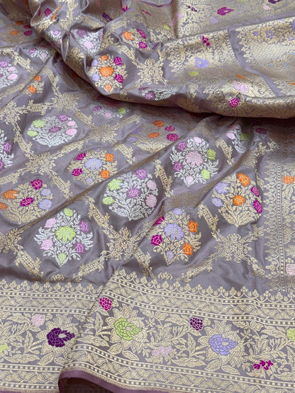 Handwoven Pure Banarasi Silk Saree