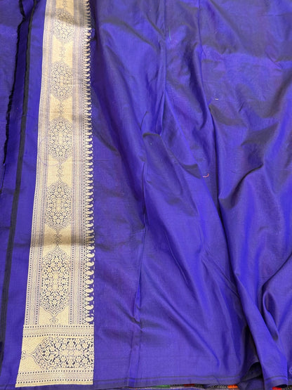Banarasi Minakari Pure Silk Brocade Saree
