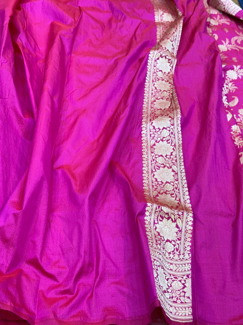 Banarasi Pure Katan Silk Saree | Pure Silk | Cutwork Technique | Banarasi Katan Silk Saree