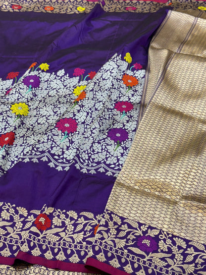 Handwoven Pure Banarasi Silk Saree