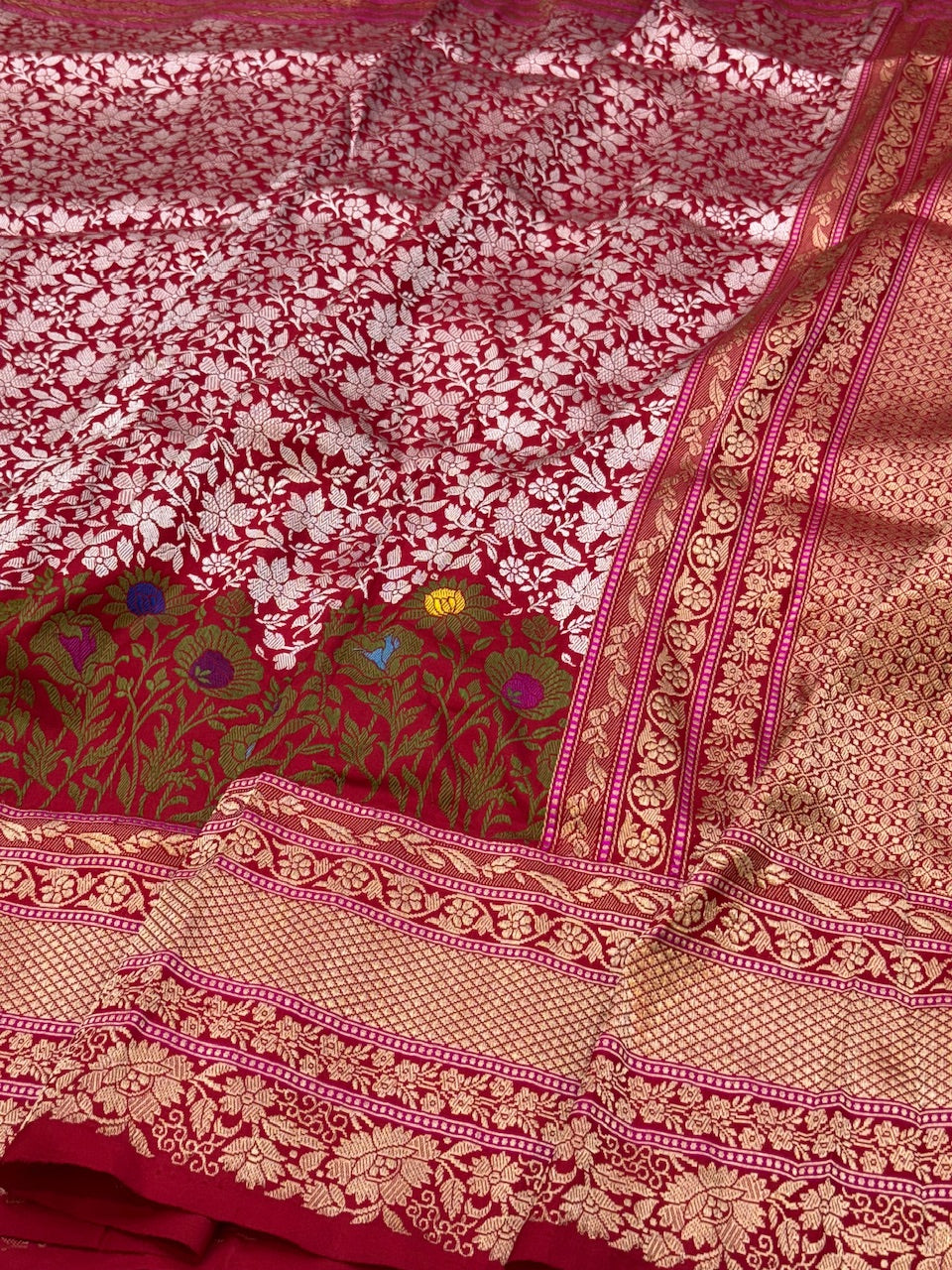 Handwoven Banarasi Pure Silk Saree