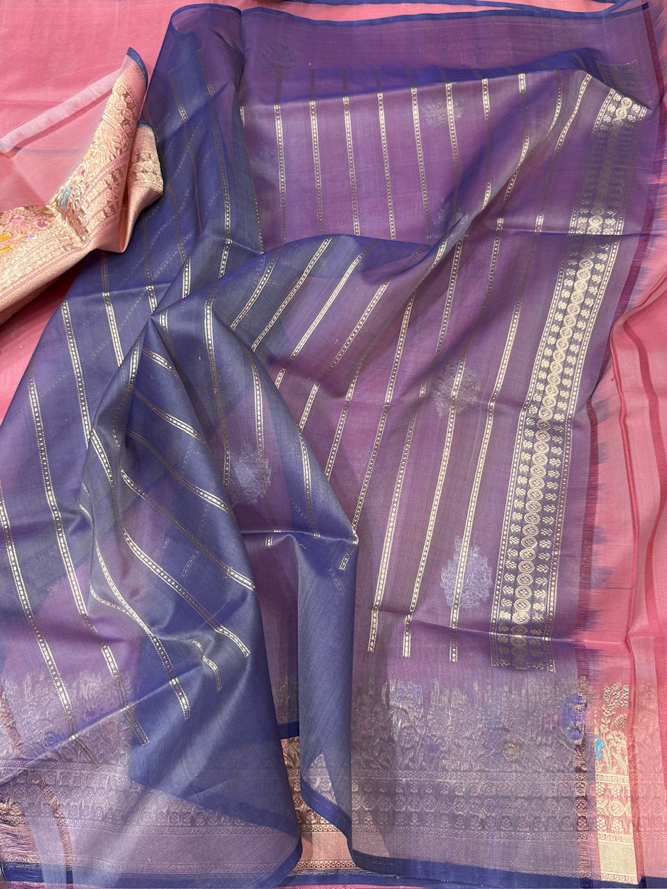 Handwoven Pure Organza Saree