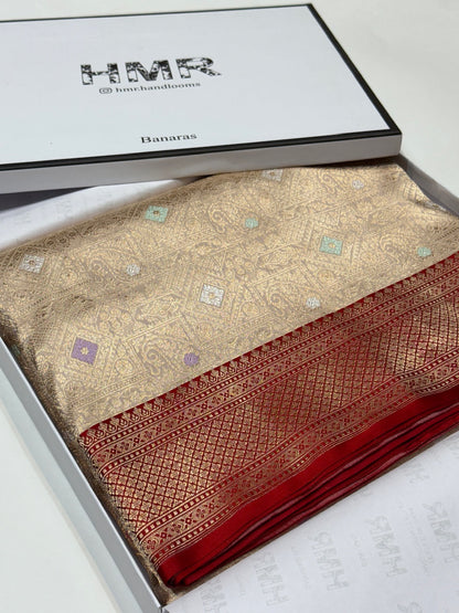 Handwoven Banarasi Brocade Saree