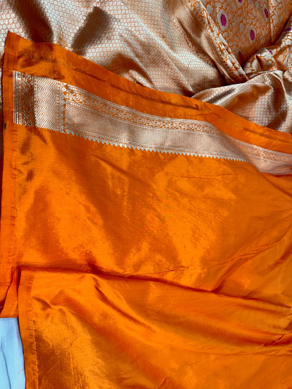 Banarasi Minakari Pure Katan Silk Brocade Saree