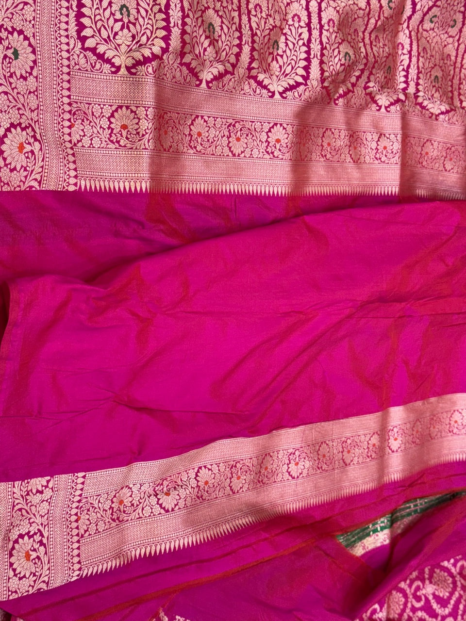 Banarasi Minakari Pure Katan Silk Saree