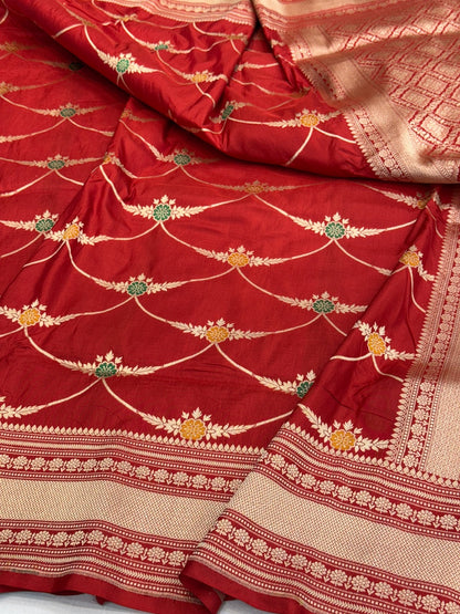 Banarasi Minakari Pure Silk Saree
