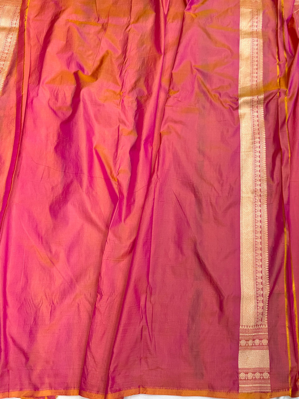 Yellow Banarasi Minakari Pure Katan Silk Saree | Pure Silk | Minakari Work | Cutwork Technique | Banarasi Katan Silk Saree