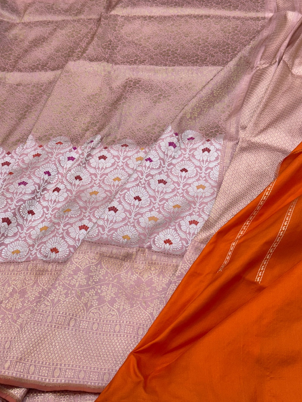 Handwoven Pure Banarasi Silk Saree