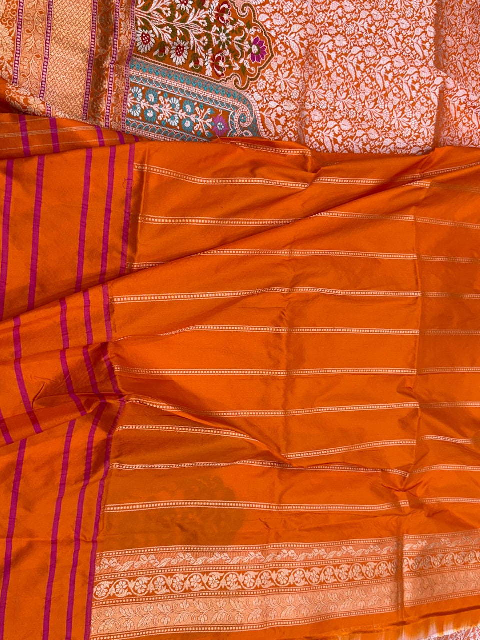 Handwoven Pure Banarasi Silk Saree