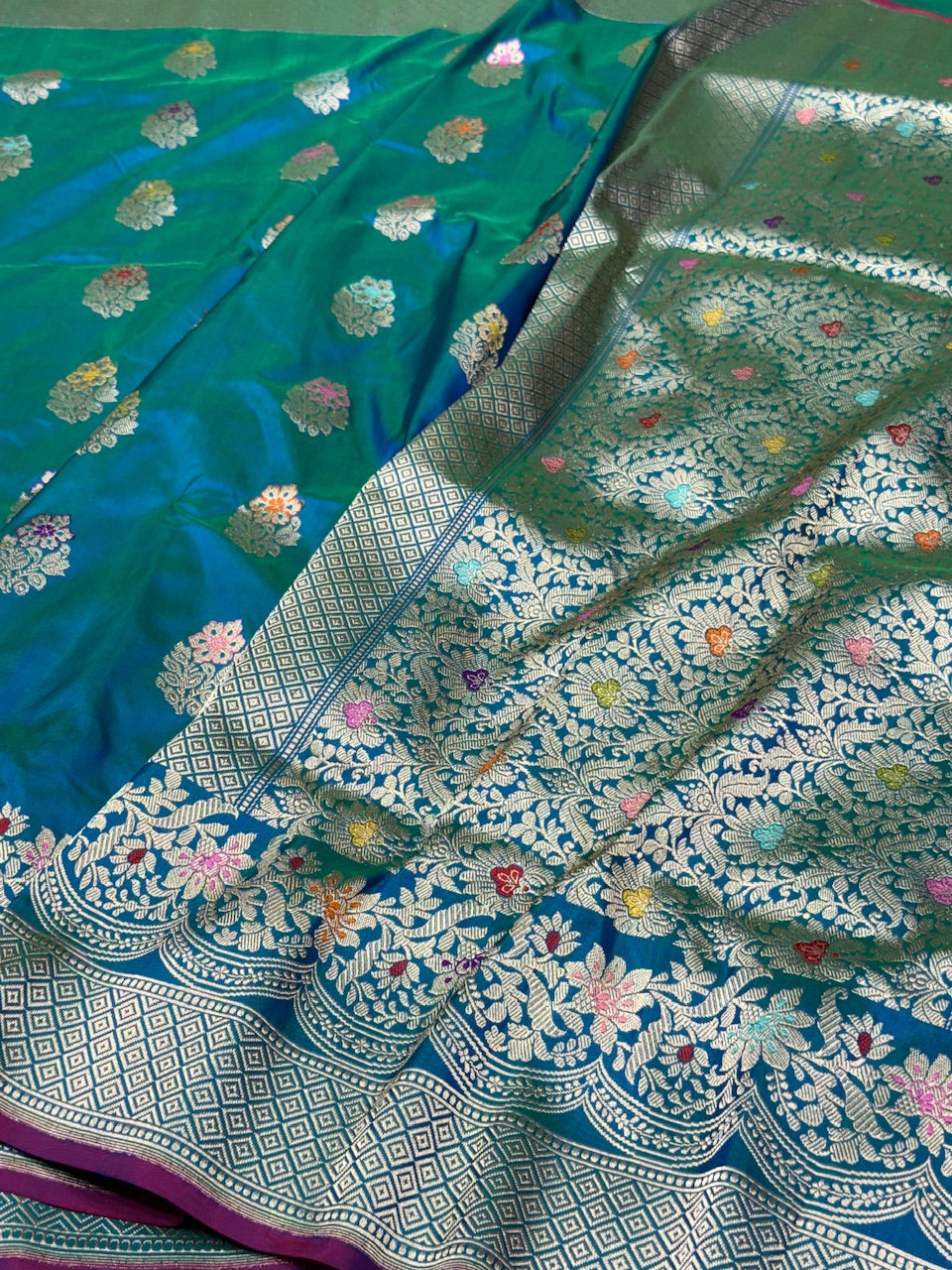 Handwoven Pure Banarasi Silk Saree