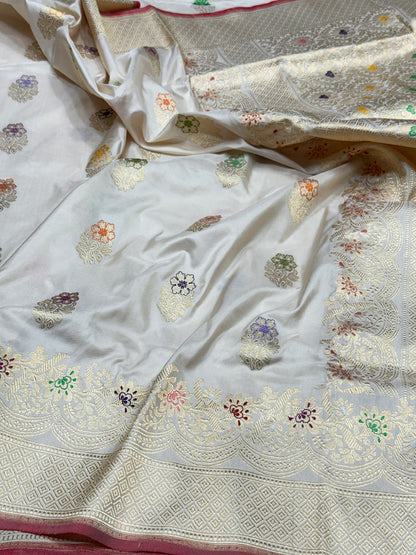 Handwoven Pure Banarasi Silk Saree